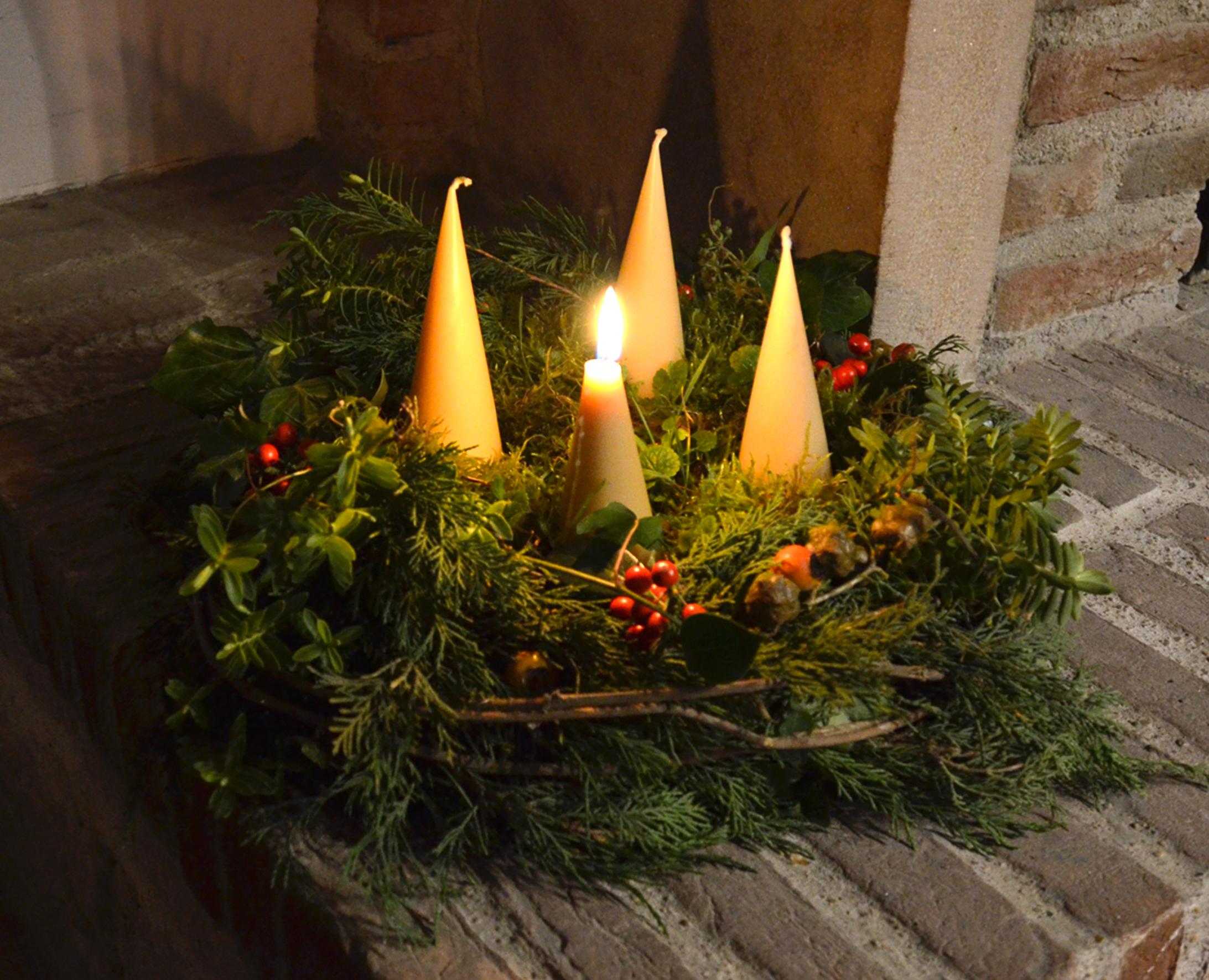 Couronne de l'Avent 2025