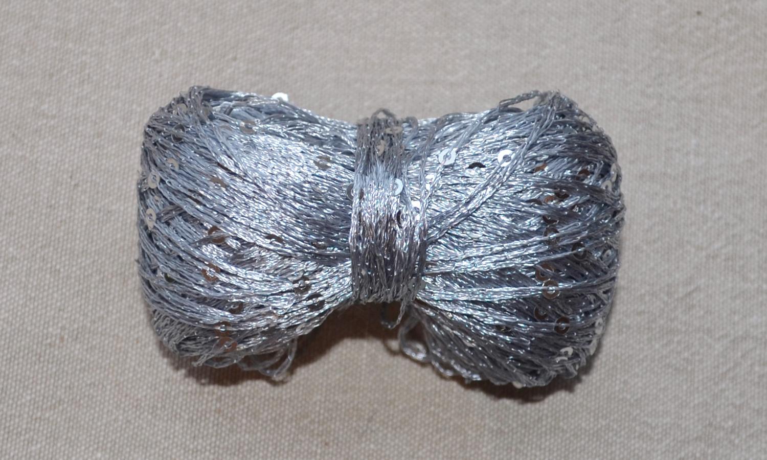 1 pelote de fil paillettes