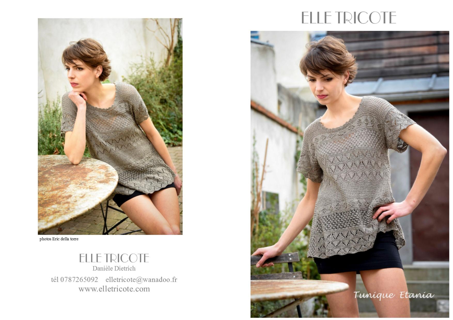 Fiche Tricot Tunique Etania