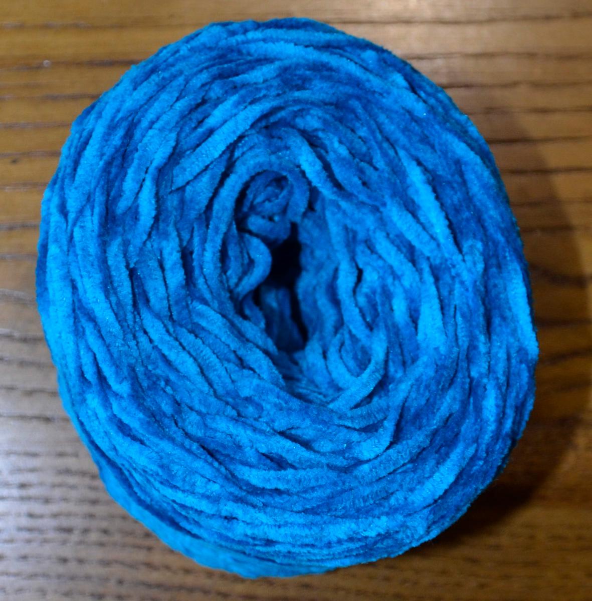 1 pelote de fil Chenille