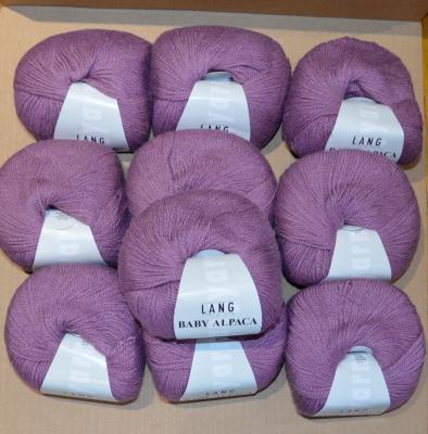 10 Pelotes Alpaga Vieux rose