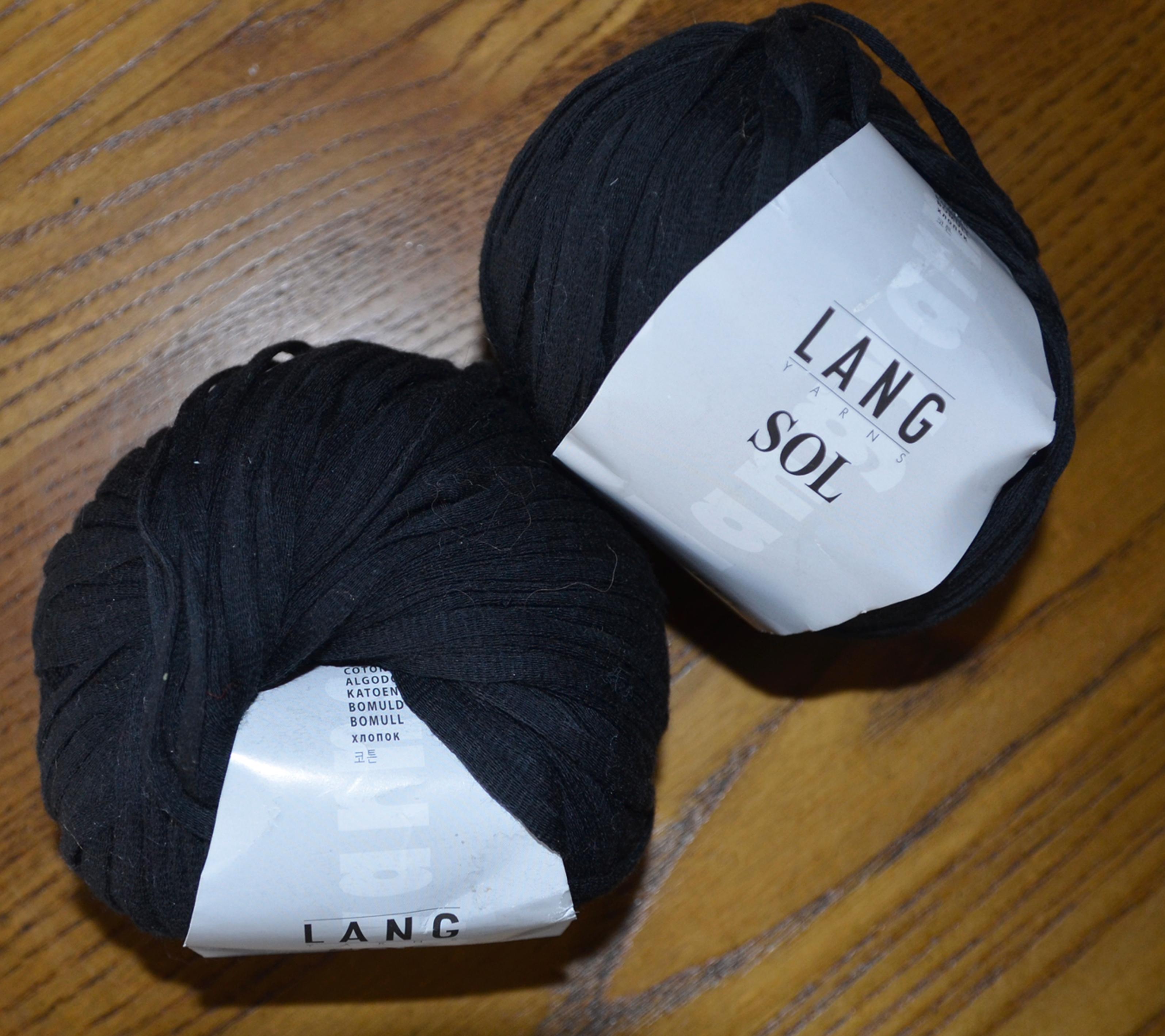 2 Pelotes de Sol  ruban Noir