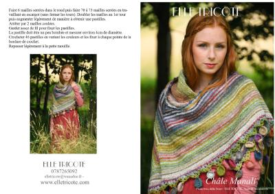 Fiche Tricot châle Manali