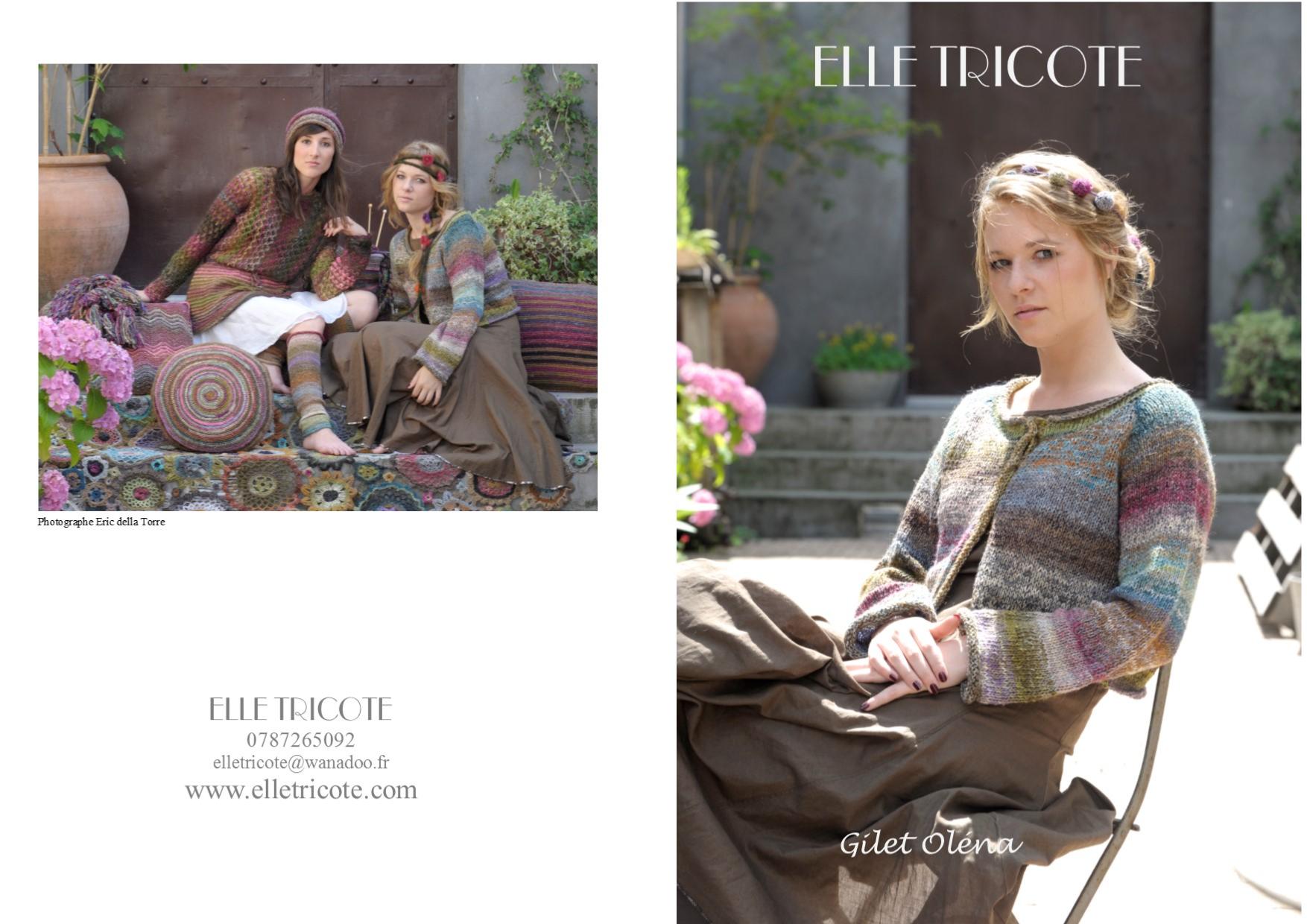 Fiche Tricot Cardigan Oléna
