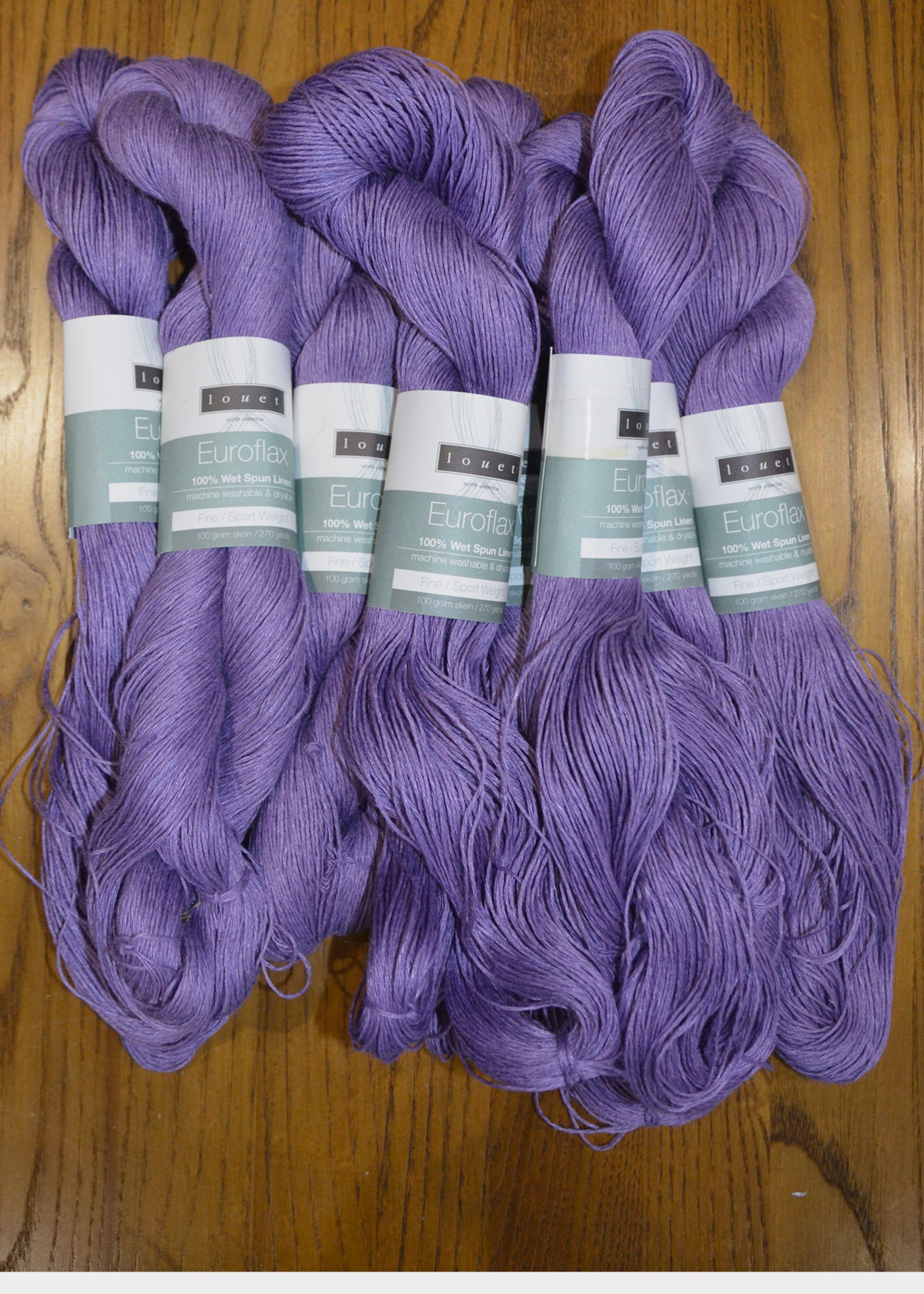 8 écheveaux de lin Louet