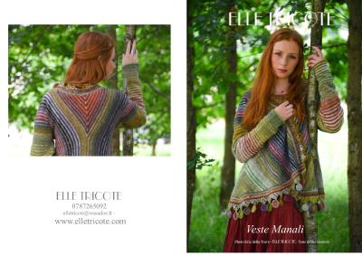 Fiche Tricot veste Manali