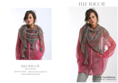Fiche Tricot châle Lantana