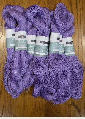 8 écheveaux de lin Louet